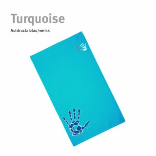 Handtuch Handball!-Collection turquoise Handtuch: 50 x 100 cm blau/weiss