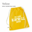 Handball!-Fashion eat.sleep.handball.repeat. Turnbeutel