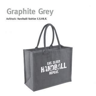 Handball!-Fashion eat.sleep.handball.repeat Jute Tragetasche