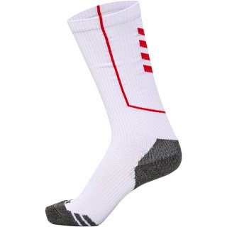HML Pro Training Socks HIGH white/true red 35-38