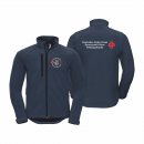 DRK Hundestaffel Peine Softshelljacke Unisex french navy L