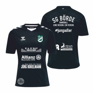 SG Brde #jungadler hummel Core XK Poly Jersey S/S Kids black 164