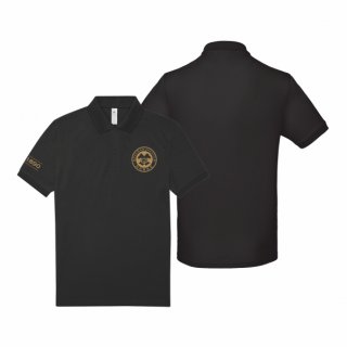 Braumanufaktur Hrke 1890 Poloshirt black/gold S