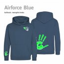 Hoodie Handball!-Collection Kids airforce blue 9/11 Jahre...