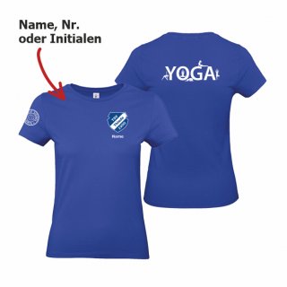 TSV Thiede Yoga T-Shirt Lady royal 3XL inkl. Name oder Nr. oder Initialen