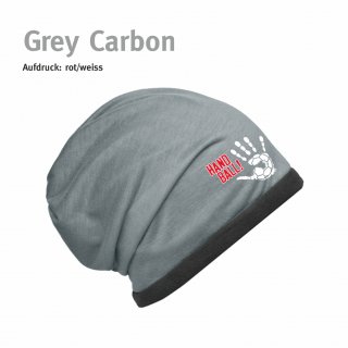 Beanie Handball!-Collection grey carbon