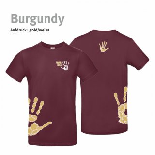 T-Shirt Handball!-Collection Unisex burgundy