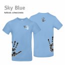 T-Shirt Kids Handball-Collection sky blue