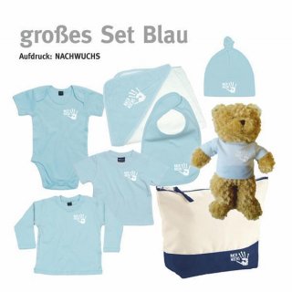 Baby-Set Handball-Collection groß dusty blue