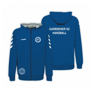 hummel go cotton zip hoodie